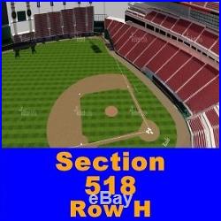 2 Tickets Pro Baseball Home Run Derby 7/13 Great American Ballpark Sect-518