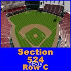 2 Tickets Pro Baseball Home Run Derby 7/13 Great American Ballpark Sect-524
