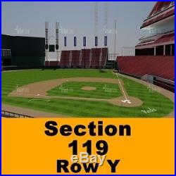 3 TIX 2015 MLB All Star Workout & Home Run Derby 7/13 Great American Ball Park