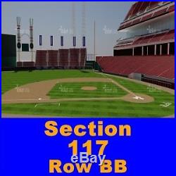 3 Tickets Pro Baseball Home Run Derby 7/13 Great American Ballpark Sect-117