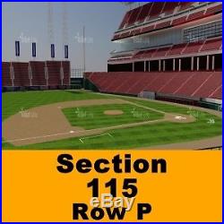 4 TIX 2015 MLB All Star Workout & Home Run Derby 7/13 Great American Ball Park