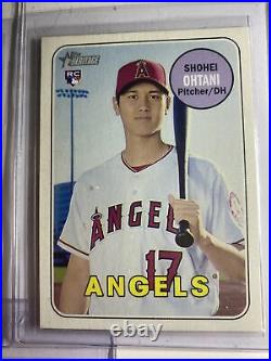 (5)Shohei Ohtani 2018 Topps Heritage High Number Rookie Card Lot #600 Angels RC