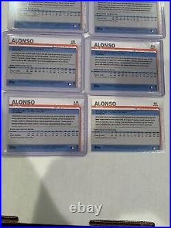 (6) 2019 Topps Pete Alonso RC Card # 475 Mets Super Star MLB Home Run Derby