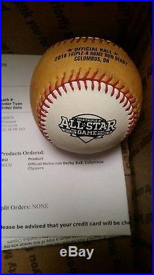 AAA Rawlings Official All Star Money Ball Home Run Derby 2018 Triple-A used