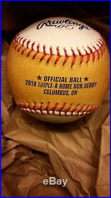 AAA Rawlings Official All Star Money Ball Home Run Derby 2018 Triple-A used
