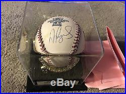 ALBERT PUJOLS SIGNED AUTOGRAPHED 2003 HOME RUN DERBY GAME BASEBALL MLB COA READ
