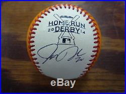 AUTHENTIC JOSH DONALDSON 2014 MLB HOME RUN DERBY SIGNED BASEBALL AL MVP