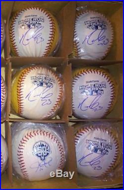 AUTOGRAPHED NELSON CRUZ mariners 2009 ALL STAR HOME RUN DERBY BASEBALL you pick1