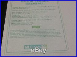 AUTO GAME USED All Star Baseball HOME RUN DERBY David Wright MLB New York Mets