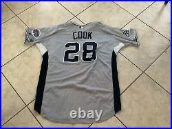 Aaron Cook Game Used 2008 All Star Game Home Run Derby Jersey Rockies MLB