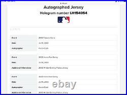 Aaron Cook Game Used 2008 All Star Game Home Run Derby Jersey Rockies MLB
