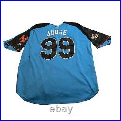 Aaron Judge 2017 All Star Game Home Run Derby Uniform Size Majestic READ