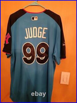 Aaron Judge 2017 All Star Game/ Homerun Derby Championship Jersey Large