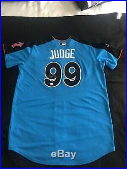 Aaron Judge 2017 All Star Home Run Derby Jersey New York Yankees Signed Auto Jsa
