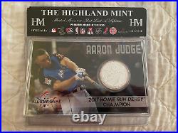 Aaron Judge 2017 Home Run Derby Champion Silver Coin Card