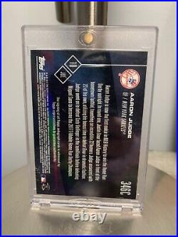 Aaron Judge 2017 Topps NOW Auto Home Run Derby Champion Purple /25 RC Yankees