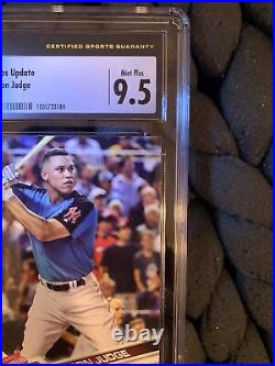 Aaron Judge 2017 Topps Update Home Run Derby RC #US1 NY YANKEES CSG Mint+ 9.5