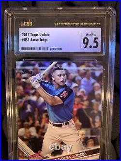 Aaron Judge 2017 Topps Update Home Run Derby RC #US1 NY Yankees CSG Mint+ 9.5