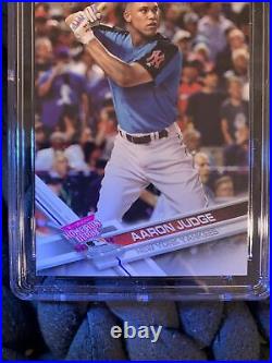 Aaron Judge 2017 Topps Update Home Run Derby RC #US1 NY Yankees CSG Mint+ 9.5