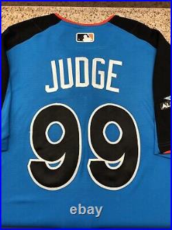 Aaron Judge Authentic 2017 All Star Game ASG Home Run HR Derby Jersey Yankees 48