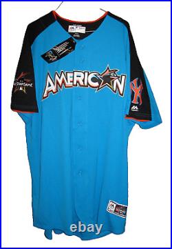 Aaron Judge Authentic Majestic Yankees MLB All Star Miami Jersey Size 52 NWT