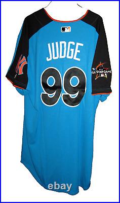 Aaron Judge Authentic Majestic Yankees MLB All Star Miami Jersey Size 52 NWT