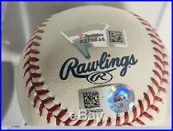 Aaron Judge Autographed Authentic 2017 Home Run Derby Baseball FANATICS MLB Auto