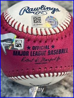 Aaron Judge Autographed Baseball Signed 2017 HOMERUN DERBY Auto MLB Fanatics COA