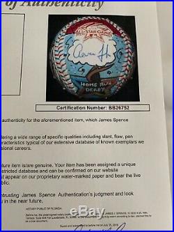 Aaron Judge Autographed Fazzino 2017 All Star & Home Run Derby Baseball JSA LOA