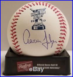 Aaron Judge Autographed Signed 2017 MLB Home Run Derby Baseball NY Yankees Auto