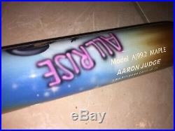 Aaron Judge Home Run Derby Yankees Game Bat Issued Used Jeter