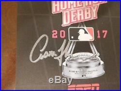 Aaron Judge New York Yankees Autographed ESPN Home Run Derby Program COA