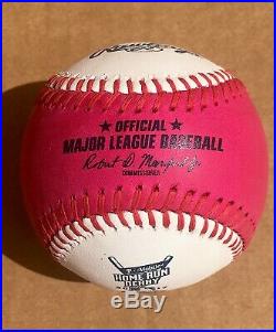 Aaron Judge New York Yankees Signed 2017 Home Run Derby OML Baseball COA