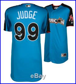 Aaron Judge New York Yankees Signed Majestic 2017 Home Run Derby AuthenticJersey