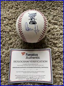 Aaron Judge Signed Autographed 2017 Home Run HR Derby Baseball Fanatics MLB COA