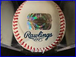 Aaron Judge Signed Autographed Baseball 2017 HOMERUN DERBY ROOKIE AUTO withCOA