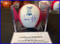 Aaron Judge Signed Baseball 2017 HOMERUN DERBY MONEY BALL Autographed AUTO + COA
