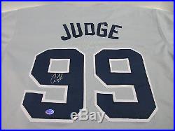 Aaron Judge Signed New York Yankees Jersey / 2017 Home Run Derby Champ / COA