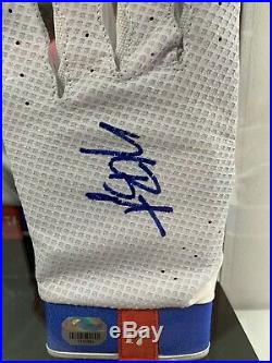 Adidas Kris Bryant Signed Home Run Derby Game Issued Batting Gloves Fanatics
