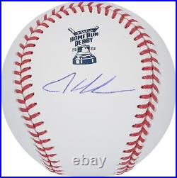 Adley Rutschman Baltimore Orioles Autographed 2023 Home Run Derby Logo Baseball