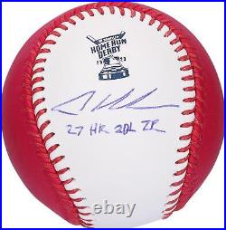 Adley Rutschman Orioles Signed 2023 Home Run Derby Logo Baseball withInscs-LE 23