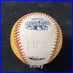 Albert Pujols Signed Autographed 2009 Home Run Derby Baseball Jsa Coa Ud