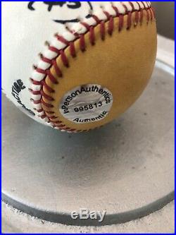 Albert Pujols Signed Autographed 2011 Home Run Derby Gold Baseball La Angels