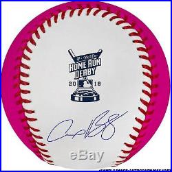 Alex Bregman Houston Astros Autographed 2018 MLB Home Run Derby Money Baseball
