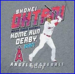 Angels Shohei Otani Home Run Derby Commemorative T-Shirt Ll