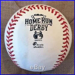 Anthony Rizzo Cubs Game Used 2015 Home Run Derby Round 1 Out Baseball MLB Holo