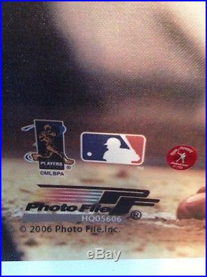 Authentic Phillies Ryan Howard Autographed Home Run Derby Print on Canvas 36x44