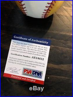 Autographed David Ortiz official Home Run Derby baseball PSA certified signed