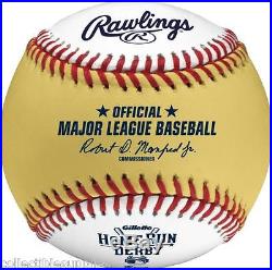 BRAND NEW MLB 2015 ALL-STAR GAME GOLD HOME RUN DERBY BALL BASEBALL in Cube