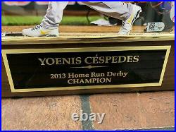 Baseball Yoenis Cespedes 2013 Home Run Derby Champion Signed Plaque